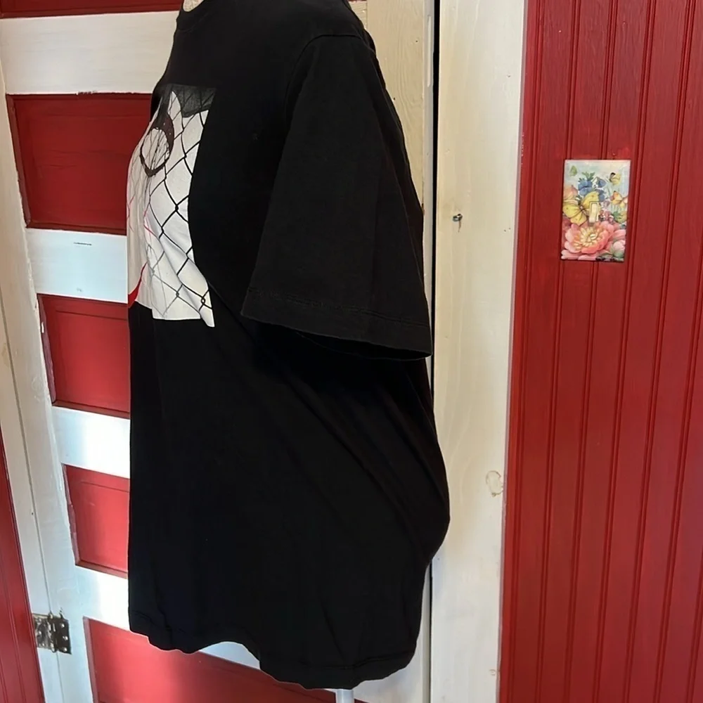 Nike Basketball Hoop Black Short Sleeve T-Shirt M